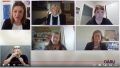 screen shot from session with all presenters in Brady Bunch view.